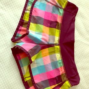 Lululemon speed shorts